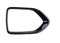 Glossy Black Fog Cover Chrome Set Left T2H45353 & Right T2H45351 Compatible With Jaguar XF (2021-2024) Tag No.627