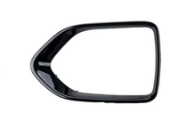 Glossy Black Fog Cover Chrome Set Left T2H45353 & Right T2H45351 Compatible With Jaguar XF (2021-2024) Tag No.627
