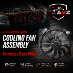 Electric Radiator Cooling Fan Assembly 4635000293 Compatible With Mercedes Benz W463