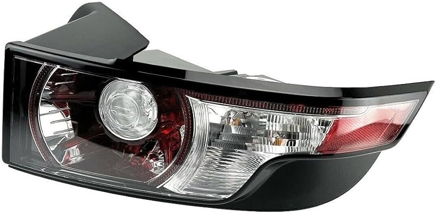 Tail Light Rear Lamp Compatible With LAND ROVER RANGE ROVER EVOQUE (L538) (2012-2015) Tail Light Rear Lamp Left LR074813 LR025147 & Right LR074796 LR025146 Tag-TLR-09