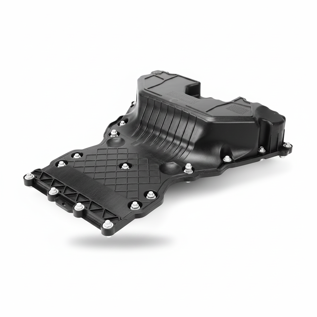Oil Sump Pan  6510100528 A6510100528 Compatible With MERCEDES-BENZ C-CLASS W204 & CLS C218 & E-CLASS W212 Tag-OP-09
