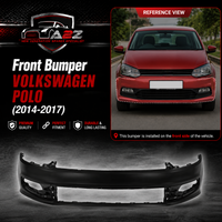 Front Bumper 6C0807221 Compatible With VOLKSWAGEN POLO (2014-2017)