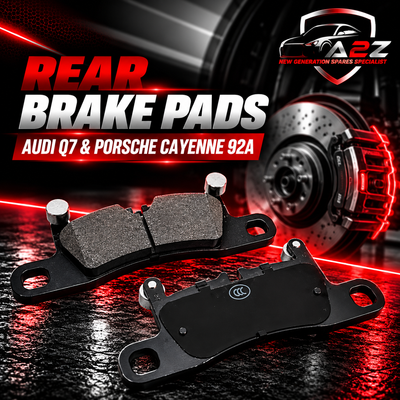 Rear Brake Pad 7P6698451 2472101 P65027 Compatible With AUDI Q7 & PORSCHE CAYENNE 92A