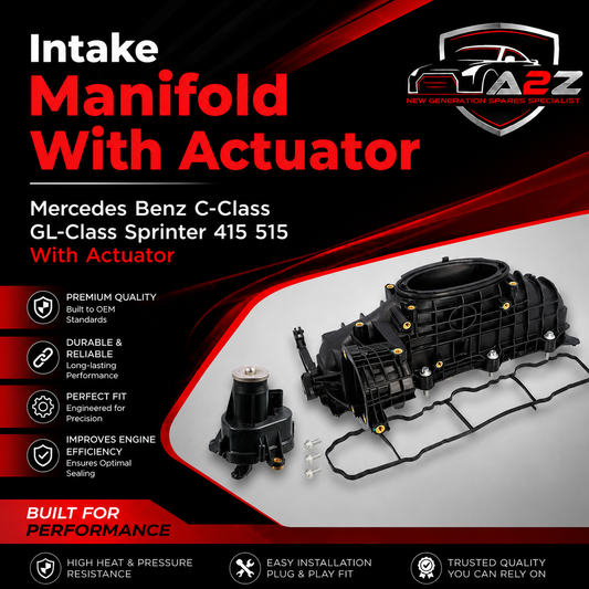 Intake Manifold A6510900037 A6510903037 With Actuator Compatible With Mercedes Benz C-Class GL-Class Sprinter 415 515