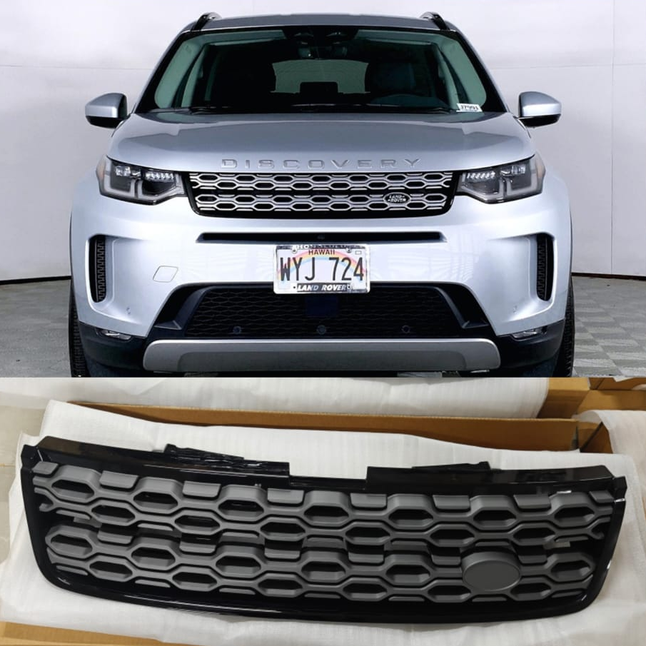 Black + Grey Show Grill Compatible With Land Rover Discovery Sports (L550) (2020-2023) Tag No.14