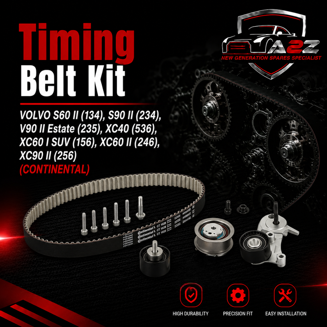 Timing Belt Kit CT1216K3 31430200/31460881 Compatible With Volvo S60 II (134), S90 II (234), V90 II Estate (235), XC40 (536), XC60 I SUV (156), XC60 II (246), XC90 II (256) (CONTINENTAL)