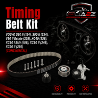 Timing Belt Kit CT1216K3 31430200/31460881 Compatible With Volvo S60 II (134), S90 II (234), V90 II Estate (235), XC40 (536), XC60 I SUV (156), XC60 II (246), XC90 II (256) (CONTINENTAL)