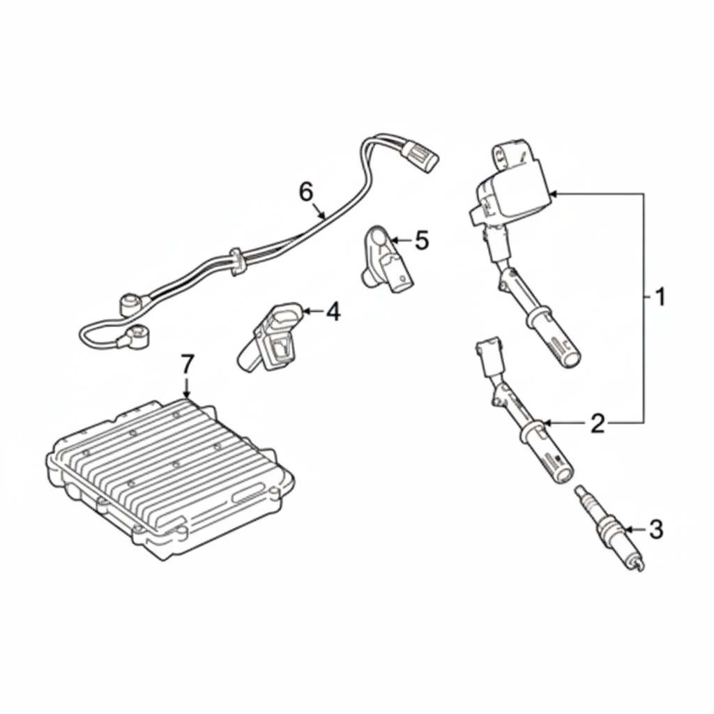 Ignition Coil 2769067900 2769060060 Compatible With  MERCEDES-BENZ C-CLASS (W205 )& C-CLASS Coupe (C205)