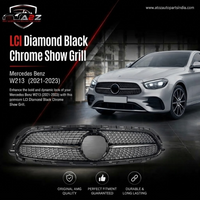 LCI Diamond Black Chrome Show Grill Compatible With Mercedes Benz E-Class  W213  (2021-2023) Tag 83
