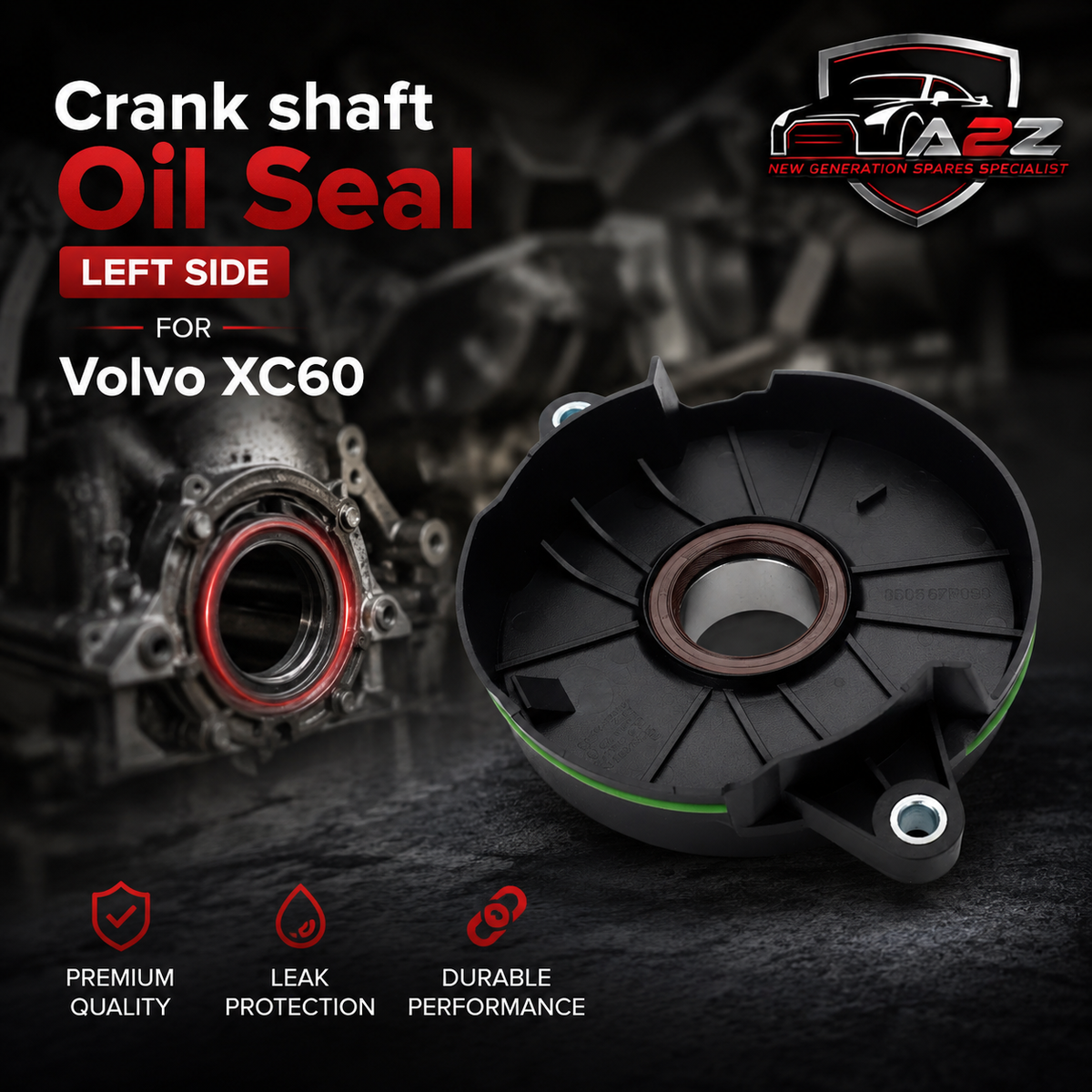 Crank shaft Oil Seal 32224651 Compatible With Volvo XC60
