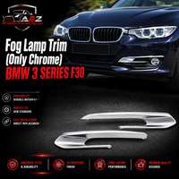 Fog Lamp Trim (Only Chrome ) Left 51117279695 Right 51117279696 Compatible With BMW  3 SERIES F30 Tah No.432