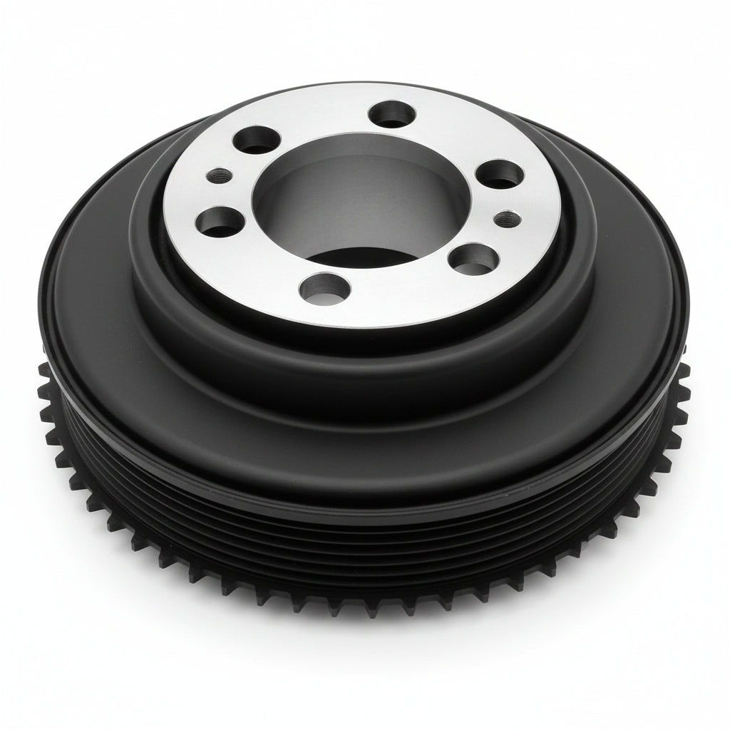 Crankshaft Pulley LR078547 LR025252 LR068885 Compatible With Land Rover  Discovery Sport (L550) & Range Rover Evoque (L538) & L405 & L494 Tag-CP-10