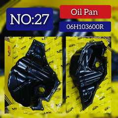 Oil Pan 06H103600R Compatible With   AUDI A4 B8 (8K2) | A4 / S4 & A6 C7 (4G2, 4GC) | A6 / S6 & Q5 (8RB) Tag No.27