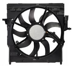 Engine Radiator Cooling Fan Assembly 17427634471  Compatible With BMW X5 (F15, F85) & X6 (F16, F86)