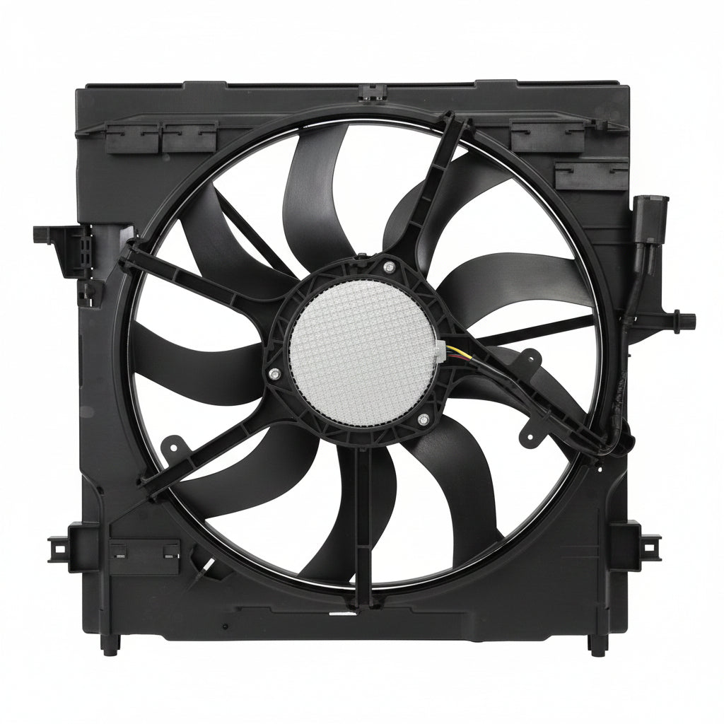 Engine Radiator Cooling Fan Assembly 17427634471  Compatible With BMW X5 (F15, F85) & X6 (F16, F86)