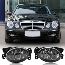 Fog Lamp Fog Light Compatible With MERCEDES-BENZ E-CLASS W211 / M-CLASS W164 Fog Lamp Fog Light Left 1698201556 & Right 1698201656 A1698201556 Tag-FO-107