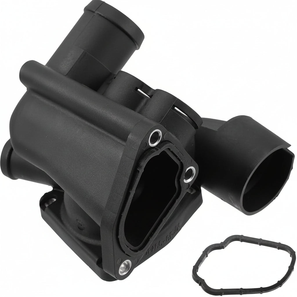 Coolant Thermostat Housing Assembly Elbow 0221211117C 2212111170 Compatible With VW GOlF/JETTA Tag No.56