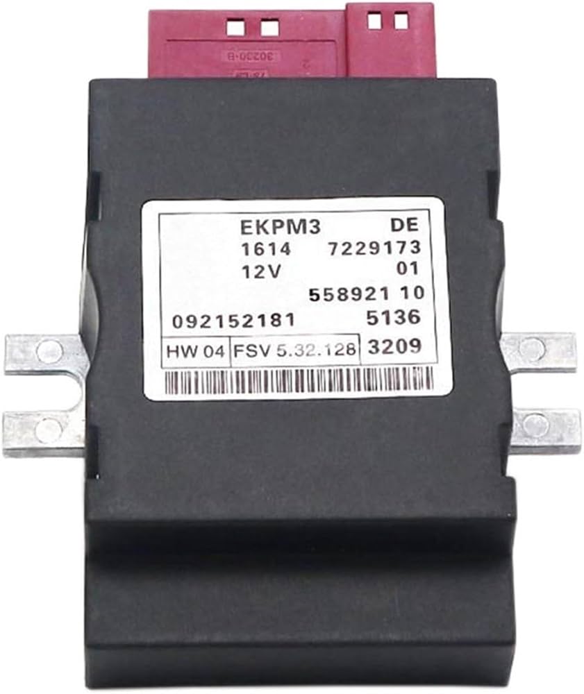 Fuel Pump Control Module  16147180427 16146764716 16147203993 16147268028 16146763811 16146765705 16147163504 16147169960 16147276046 Compatible with BMW 3 Series (E90) & X1 (E84) & X5 (E70) & X6 (E71, E72) & Z4 Roadster (E89) Tag-FR-07