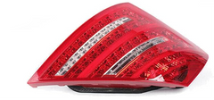 Tail Light Rear Lamp Compatible With MERCEDES-BENZ S-CLASS (W221) (2007-2009) Tail Light Rear Lamp Left 2218200366 A2218200366 & Right 2218200466 A2218200466 Tag-TLM-104