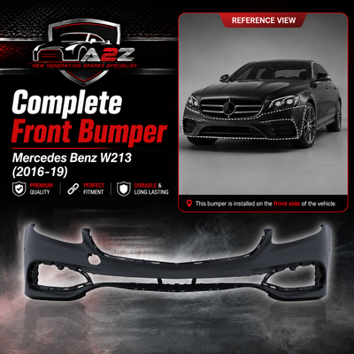 Complete Front Bumper 2138850138 Compatible With Mercedes Benz W213 (2016-19) Tag No.355