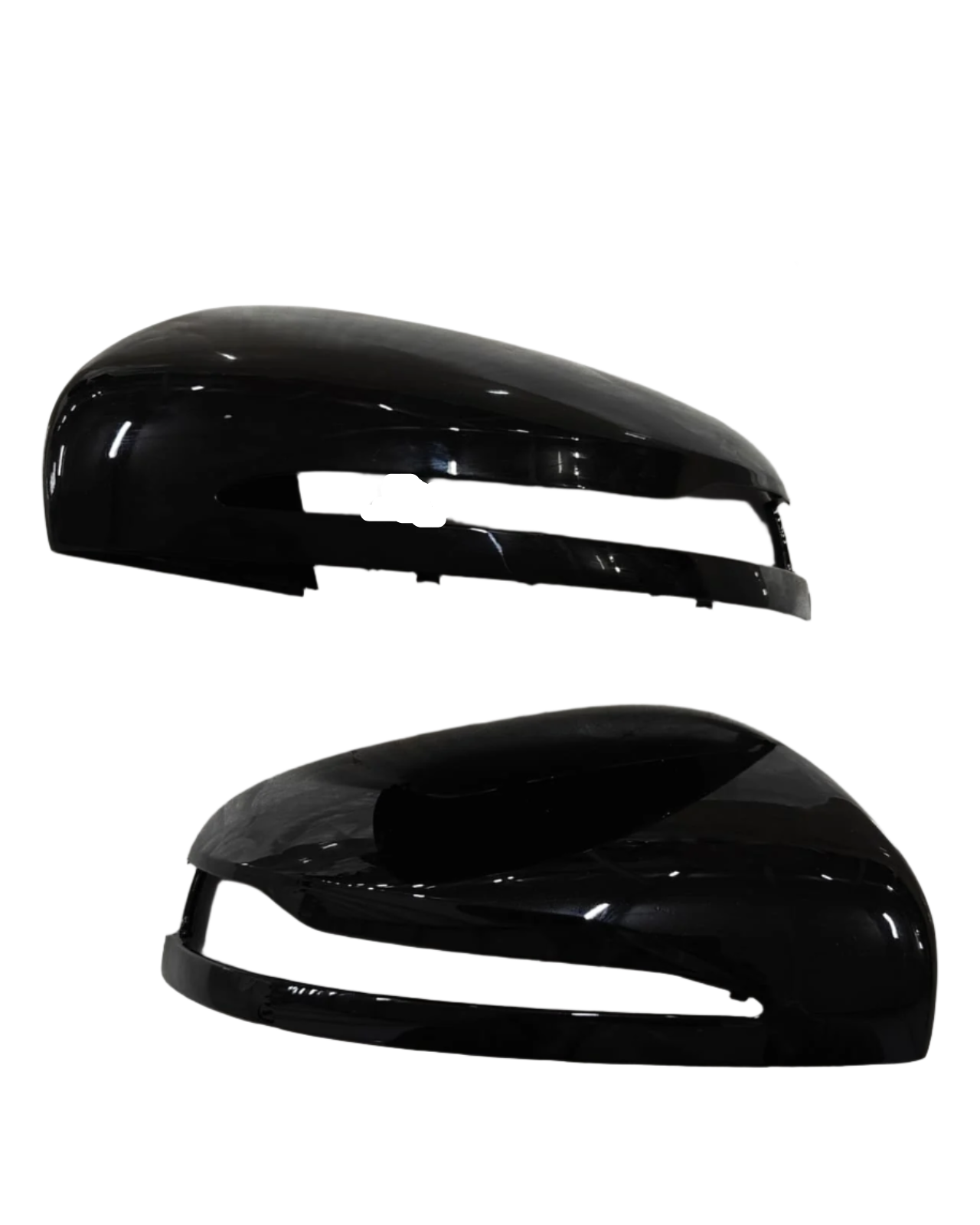 Side Mirror Upper Covers Glossy Black Right & Left Compatible With Mercedes Benz GLE/GLS (W167) Tag No.104