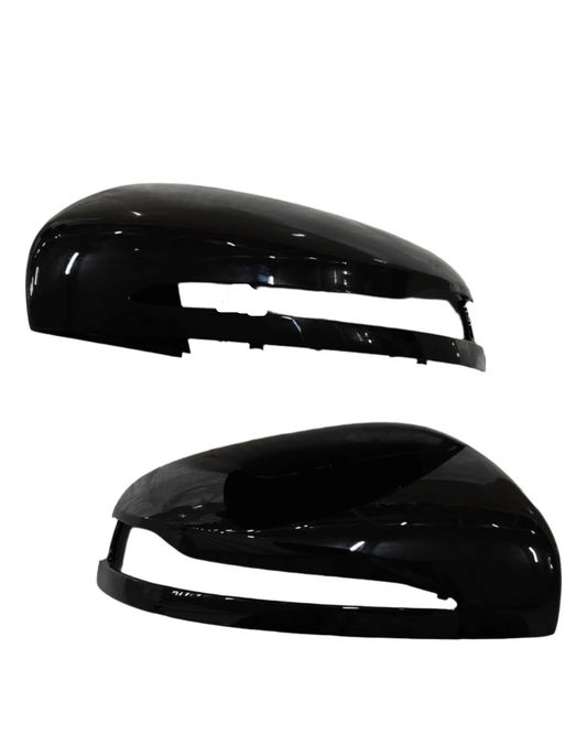 Side Mirror Upper Covers Glossy Black Right & Left Compatible With Mercedes Benz GLE/GLS (W167) Tag No.104