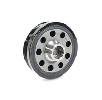 Belt Pulley VD1127 11237823191 Compatible With BMW 1 (F20), 3 (E90), 3 (F30, F80), 3 Gran Turismo (F34), 5 (E60), 5 (F10), X1 (E84), X3 (E83), X3 (F25) (CONTINENTAL)