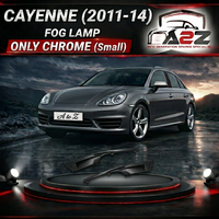 Fog Lamp Lower Chrome Set Left 95850587720 & Right  95850587720G2L Compatible With Porsche Cayenne (2011) Tag No.154