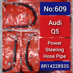 Power Steering Hose Pipe 8R1422893S  Compatible with AUDI Q5 Tag-H-609