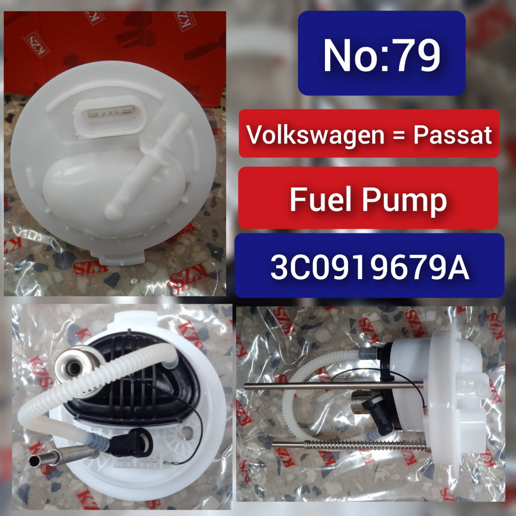 Fuel Pump 3C0919679A 3C0919679D 3C0919679C 3C0919679F Compatible With VW PASSAT B7 (362) Tag No.79