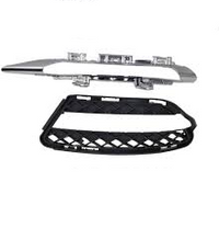 Fog Lamp Cover Left 2218851722 & Right 2218851822 & Fog Lamp Chrome Left 2218852723 & Right 2218852823 A2218851722 Compatible With MERCEDES-BENZ S-Class W221 Tag No.332