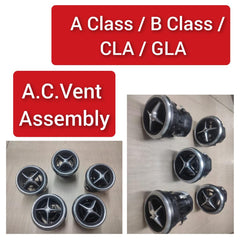 Ac Vent Grille Assembly (All Same) Compatible With MERCEDES BENZ A-CLASS W176 & B-CLASS W246 & GLA-CLASS W156 & CLA W117 (Pack of 1)