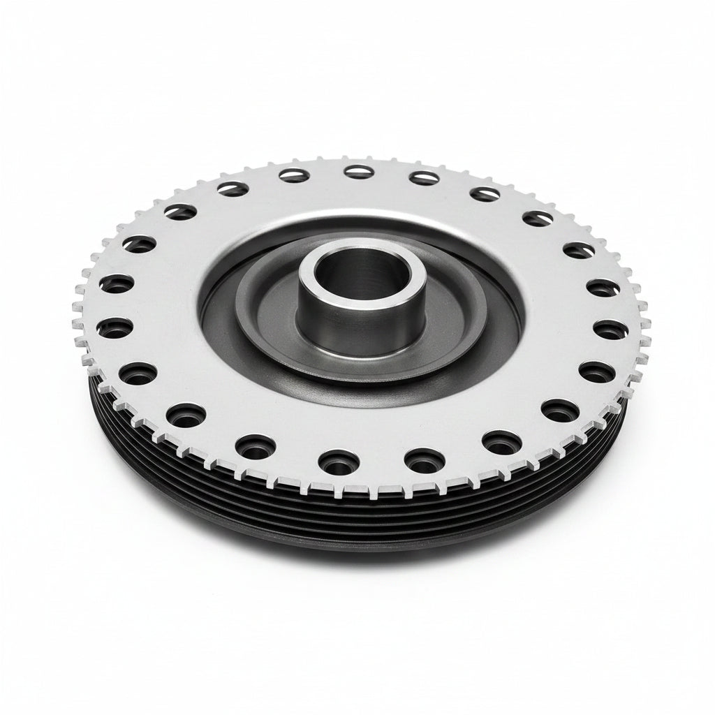 Crankshaft Pulley LR078547 LR025252 LR068885 Compatible With Land Rover  Discovery Sport (L550) & Range Rover Evoque (L538) & L405 & L494 Tag-CP-10