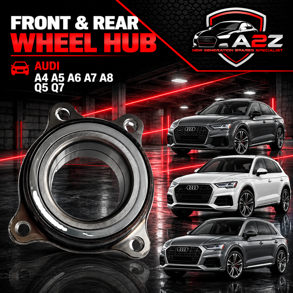 Fron And Rear Wheel Hub 4M0498625 4M0498625A 4M0498625B 8WD407625A Compatible With AUDI A4 A5 A6 A7 A8 Q5 Q7