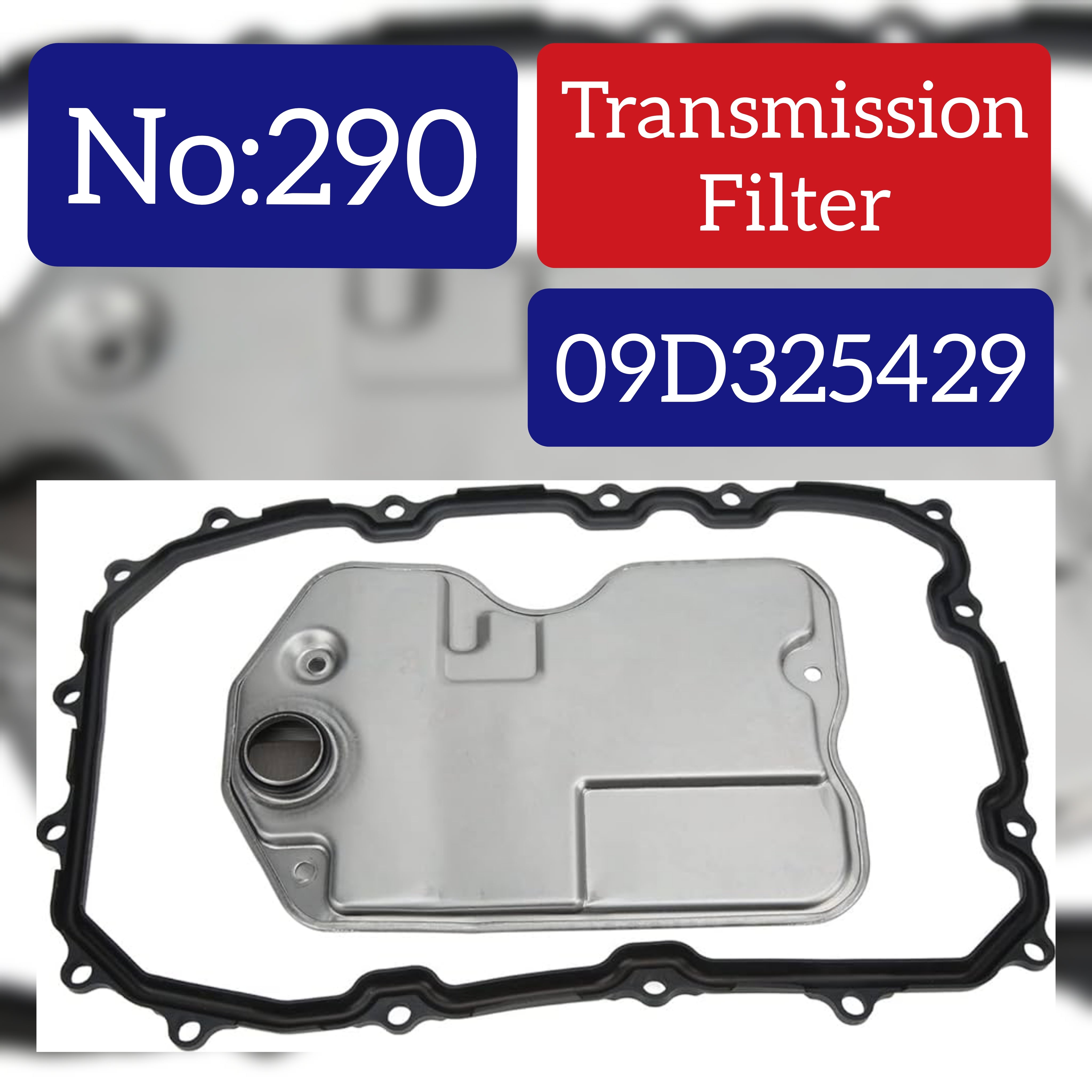 Transmission Filter Gasket Set  EG855HD345 & 09D325429 & HX160KIT Compatible With AUDI Q7 (4LB) & PORSCHE CAYENNE (9PA) Tag.290