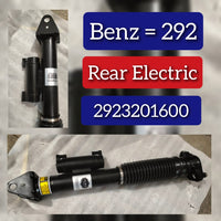 Rear Air Suspension Shock Absorber Strut 2923201600 2923200600 A2923201600 A2923200600 Compatible With MERCEDES-BENZ GLE (W166) & GLE Coupe (C292)