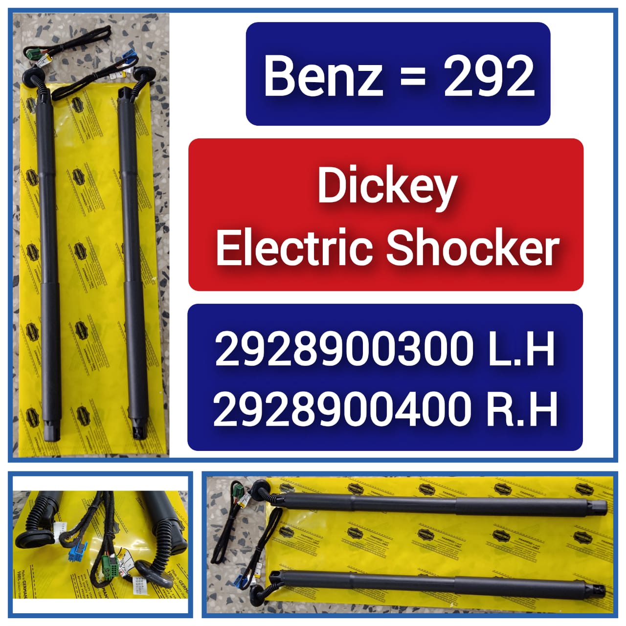 Air Suspension Electric Shock Absorber Strut Left 2928900300 Right 2928900400 Compatible With MERCEDES-BENZ GLE Coupe (C292)