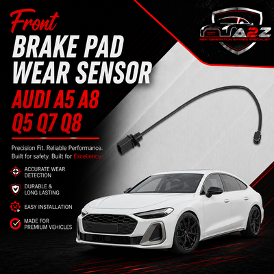 Front Brake Pad Wear Sensor 4M0615121R 4M0615121AB 4M0615121S Compatible With AUDI A5 A8 Q5 Q7 Q8