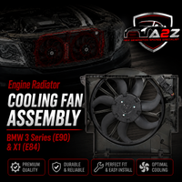 Engine Radiator Cooling Fan Assembly 17427794233 17427801647 17427788906  Compatible With BMW 3 Series (E90) & X1 (E84)