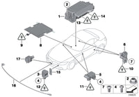 Accelerating Sensor 65776956485 Compatible With BMW E89 E93