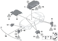 Accelerating Sensor 65776956485 Compatible With BMW E89 E93