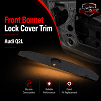 Front Bonnet Lock Cover Trim 81D807081A Compatible With Audi Q2L