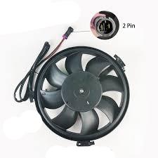 Engine Cooling Fan Motor Fan Assembly (Round Pin ) 8D0959455Q Compatible With AUDI A8 & SKODA SUPERB I (3U4) &VW PASSAT