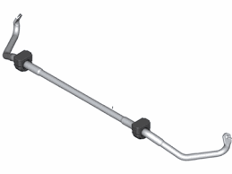 Front Suspension Stabilizer Bar (Balance Rod) 31356788627 31356775429 Compatible with BMW 7 Series (F01, F02, F03, F04)