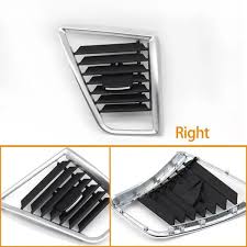 Black Ac Vent Grille Center 8R2820951E & Right 8R2820902E & Left 8R2820901E  Compatible With Audi Q5