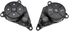 Mercedes-Benz C-CLASS W204 / E-CLASS W212 Complete Steering Wheel Switch Set Brown-Round for W204 and W214 Models - Left Hand 2048210351 and Right Hand 2048210451 Options Available Tag-SW-96