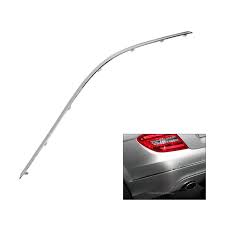 Rear Bumper Chrome Left 2048852921 & Right 2048853021 Compatible With MERCEDES BENZ C-CLASS W204 T-1 2011-2014