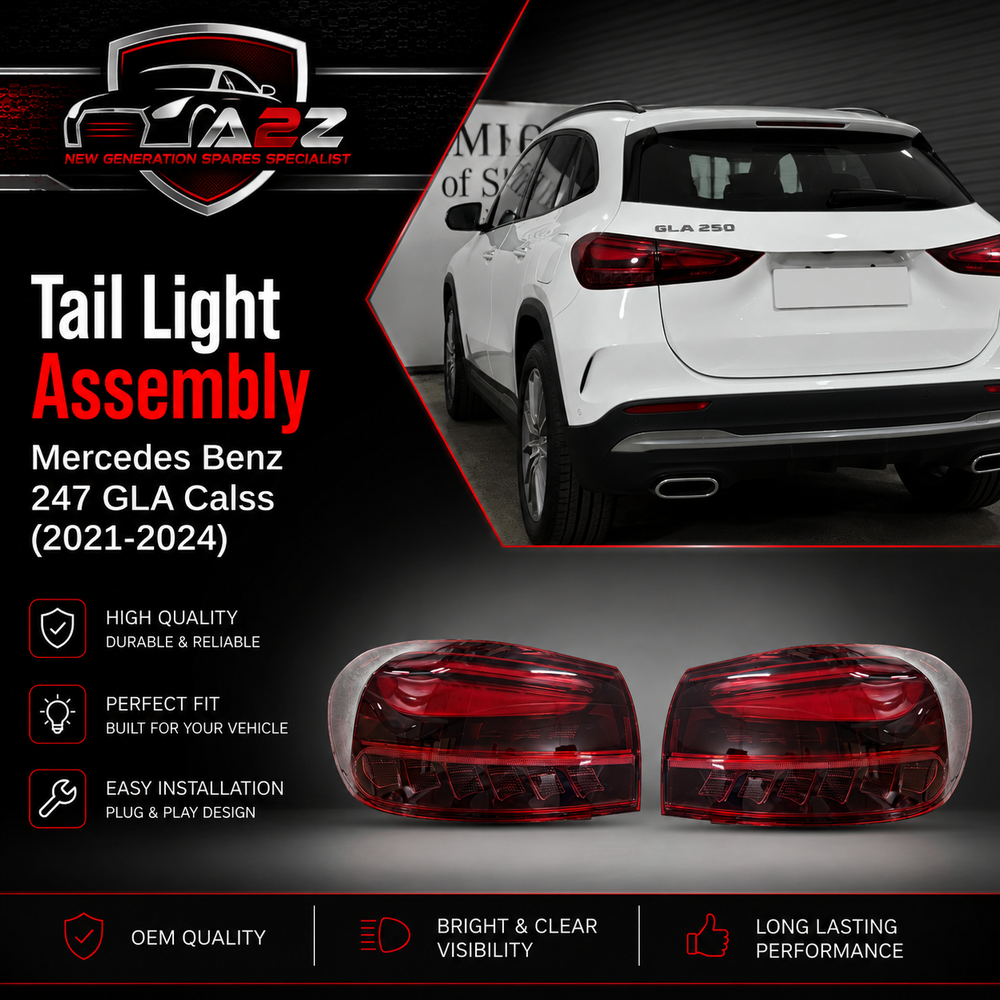 Complete Tail Light Assy Compatible With Mercedes Benz 247 GLA Calss (2021-2024) Tag No.124