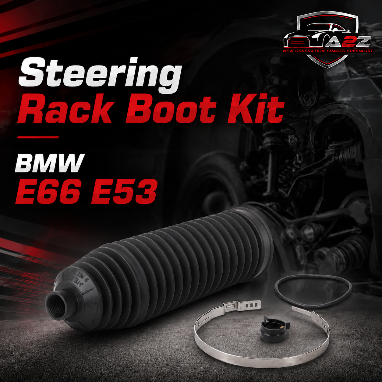 Steering Rack Boot Kit 32136751026 Compatible With BMW E66 E53