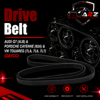 Belt 6PK2475 06E903137AE Compatible With AUDI Q7 (4LB) & PORSCHE CAYENNE (92A) & VW TOUAREG (7LA, 7L6, 7L7) Tag-BEL-42
